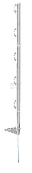 Kunststoffpfahl weiß 70 cm