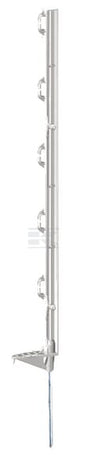 Kunststoffpfahl weiß 70 cm