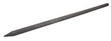 Recyclingpfahl 130cm x Ø45,0 mm grau AKO