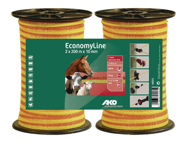 Breitbandlitze 10mm 2x 200m