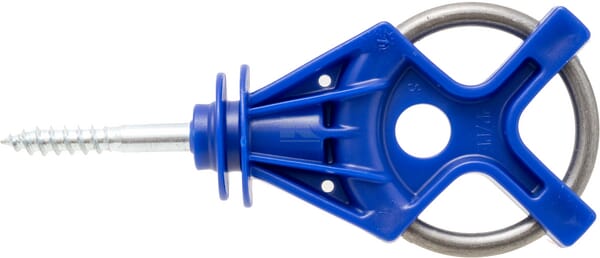 Zaunisolator X³ blau rostfrei (6x)