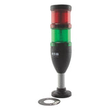Signalsäule + LED 24 V rot/grün komplett