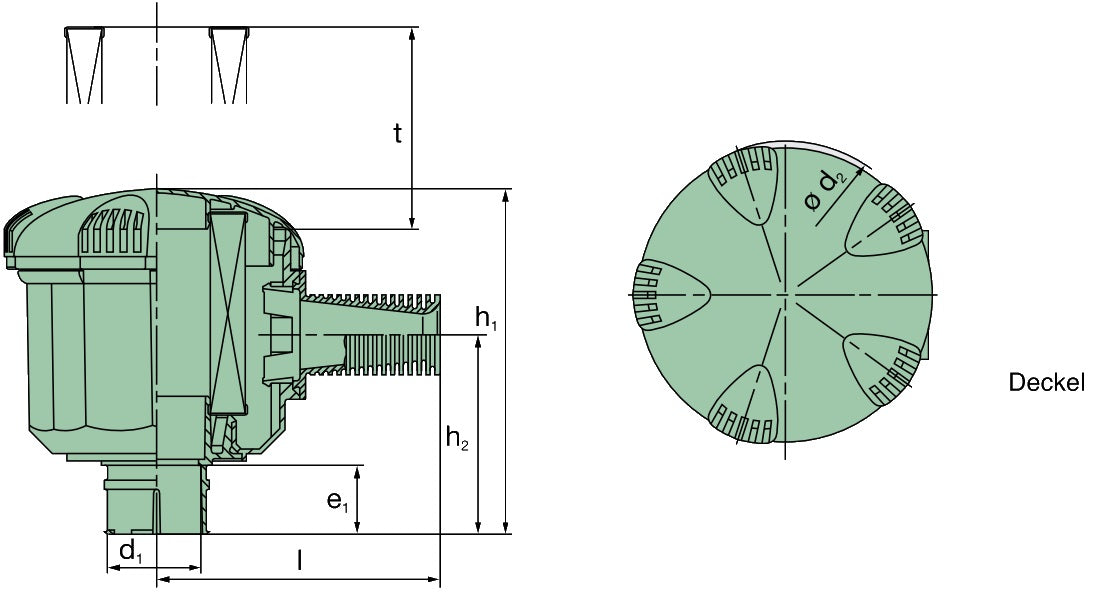 44 040 87 997 Luftfilter (Picolino Dämpferfilter)