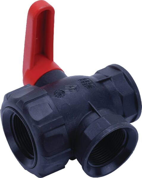 Kugelhahn 1 1/4" 3-Wege