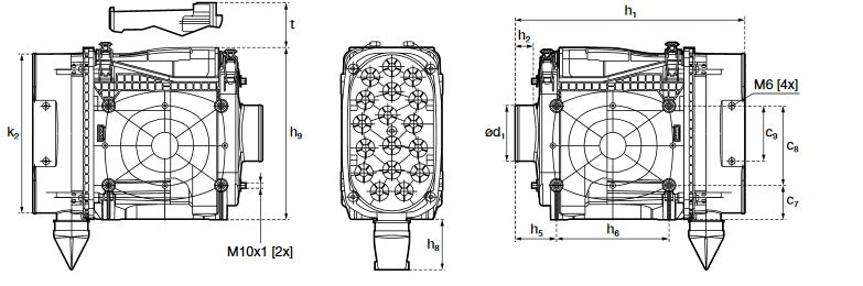 45 180 95 911 Luftfilter (Iqoron-V 4,5 stehend)