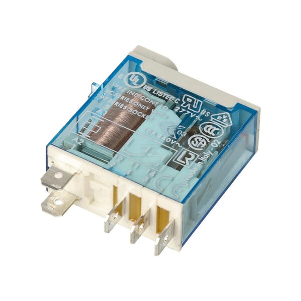Mini-Relais 1CO 16A/24V DC/Agni/Test-Taste/Mech.ind.