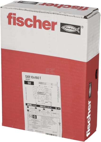 Rahmenbefestigung SXR, 10x160, 50-teilig