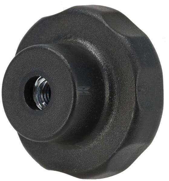 Sternmutter 6mm PVC