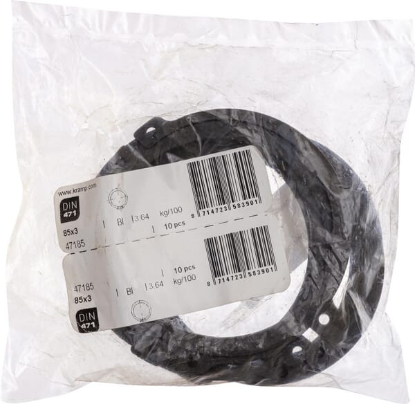 Sicherungsring außen 85x3mm DIN471 Stahl Kramp