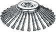 Unkrautbürste 175 x 0,50 x 25,4 mm Premium 30 Knoten