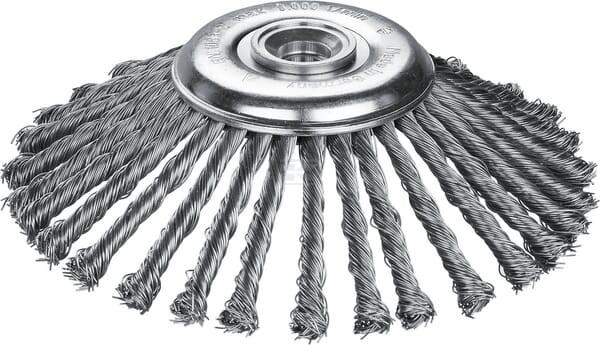 Unkrautbürste 175 x 0,50 x 25,4 mm Premium 30 Knoten