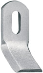 Schlegelmesser, Länge 85mm, breite 40mm, dicke 5mm, bohrungsdurchmesser 12;25mm