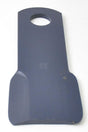 Schlegelmesser, Länge 320mm, breite 90mm, dicke 10mm, bohrungsdurchmesser 41mm