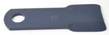Schlegelmesser, Länge 320mm, breite 90mm, dicke 10mm, bohrungsdurchmesser 41mm