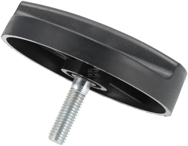 Handrad M8, schwarz