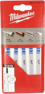 Stichsägeblatt Alaun. 75x3mm 5Stück