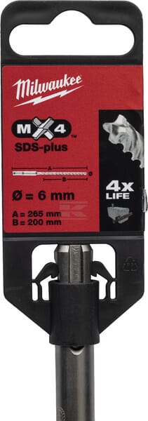Hammerbohrer 6 x 265 mm