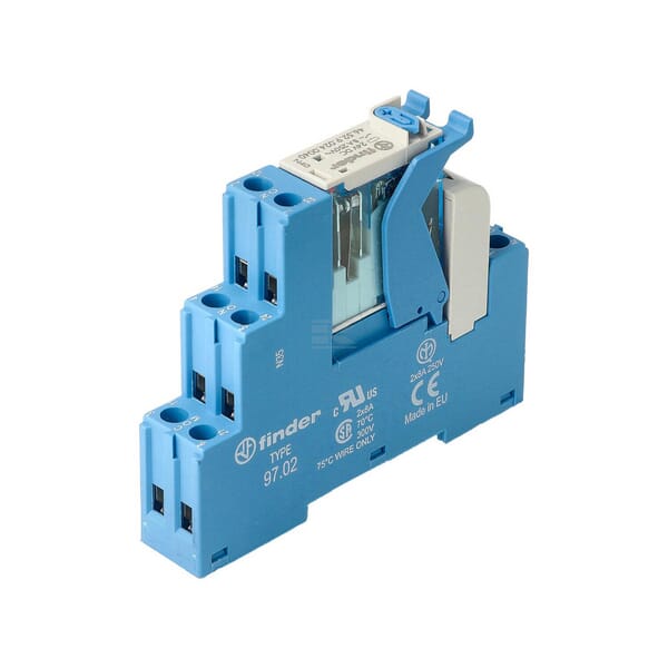 Relais-Schnittstelle Mod. Schraubklemme 2CO 8A/24V DC/Agni/LED/Diode