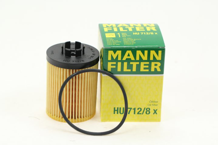 HU 712/8 x Ölfilterelement metallfrei
