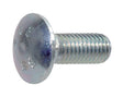 Flachrundsch.10x25 DIN603 8.8