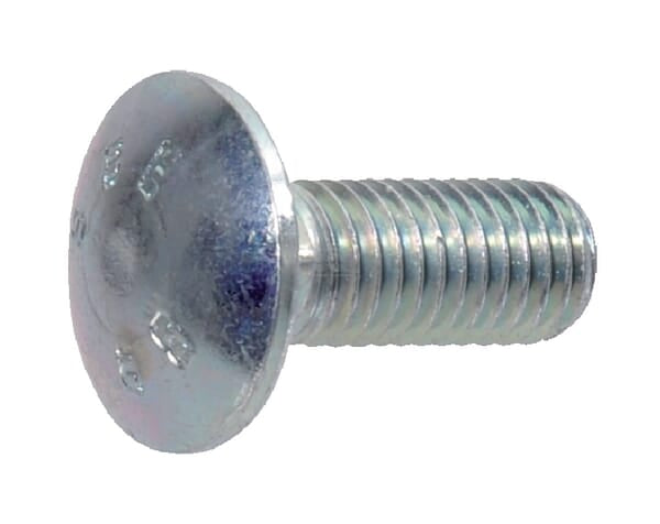 Flachrundsch.10x25 DIN603 8.8