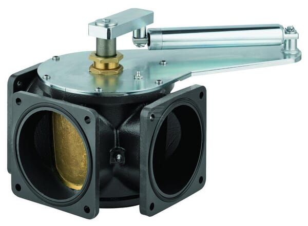 Dreiwegehahn 5" + HD-Zylinder MZ