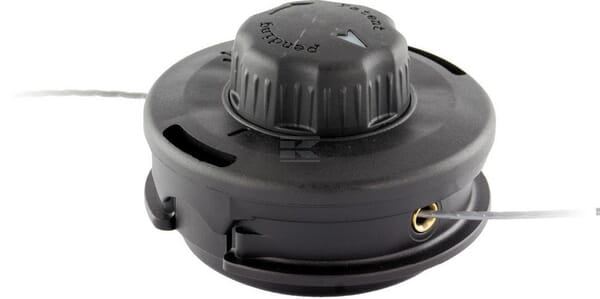 TapNGo-Mähkopf "EL109" Easyload 109 mm mit Adapterschrauben M8x1,25, links, Außengewinde, und M10x1,25, links, Innengewinde
