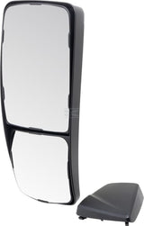 Weitwinkelspiegel 1036, Radius 1200/300, links, Heizung 12V, horizontal Ø22mm