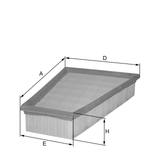 HP2108 Luftfilterelement
