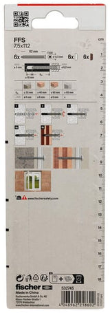 Fensterrahmenschr. m. Kappe(6)