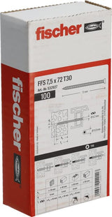 Fensterrahmenschraube FFS 7,5X72 T30 100St.