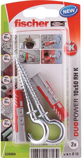 Dübel Duopower, 10x50 RH K, 2 Stck
