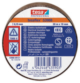 Isolierband, braun, 20 m x 19 mm TesaFLEX®