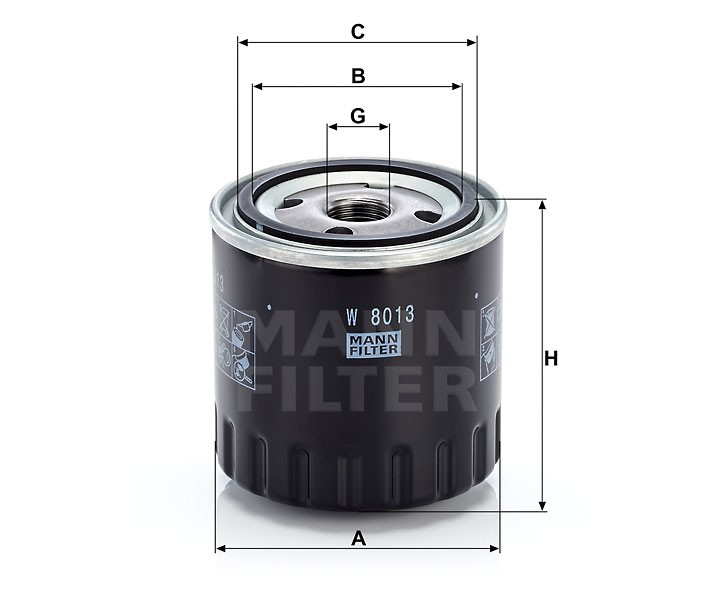 W 8013 Wechselfilter