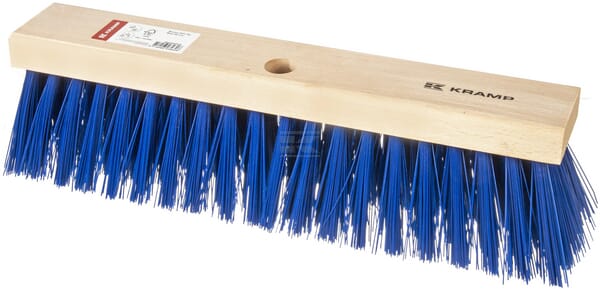 Besen, PVC-Faser, blau, 45 cm