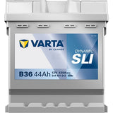 Batterie 12V 44Ah 420A B36 VARTA Dynamic SLI