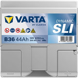 Batterie 12V 44Ah 420A B36 VARTA Dynamic SLI