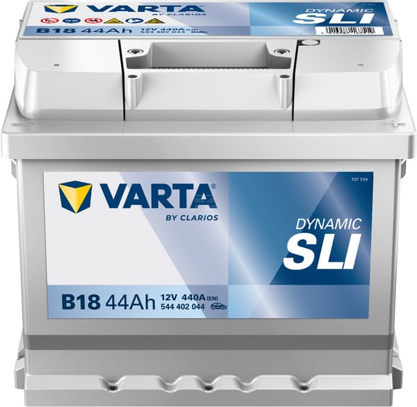 Batterie 12V 44Ah 440A B18 VARTA Dynamic SLI