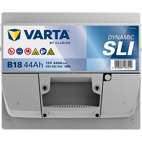 Batterie 12V 44Ah 440A B18 VARTA Dynamic SLI