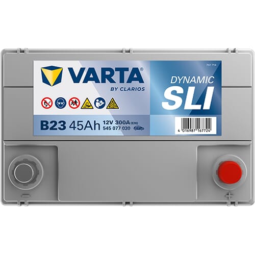 Batterie 12V 45Ah 300A B23 VARTA Dynamic SLI