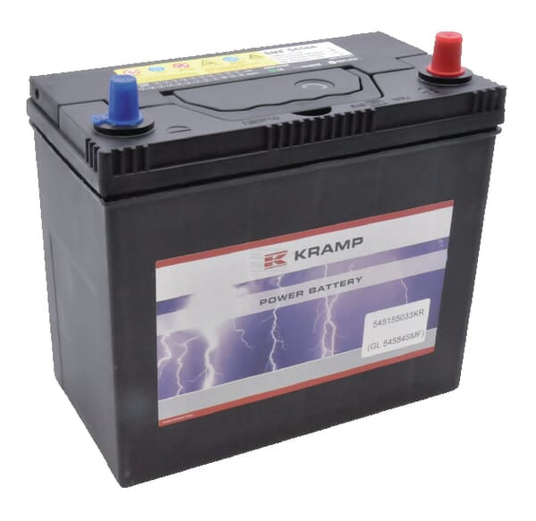 Kramp, Starterbatterie, 12V, 45Ah, 330A, 238 x 129 x 227mm