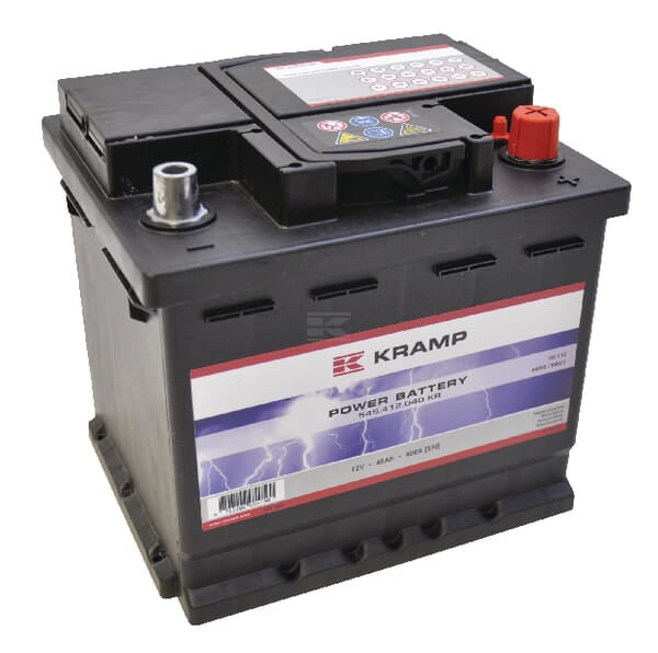 Kramp, Starterbatterie, 12V, 45Ah, 400A, 207 x 175 x 190mm