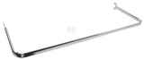 Konfektionsrahmen Chrom 100x35
