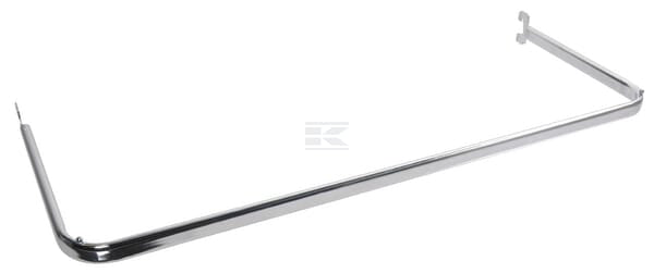 Konfektionsrahmen Chrom 100x35