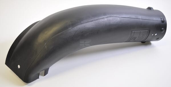 Auswurfrutsche