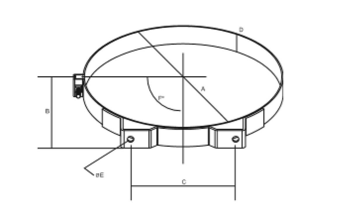 P004073 Halter für Luftfilter