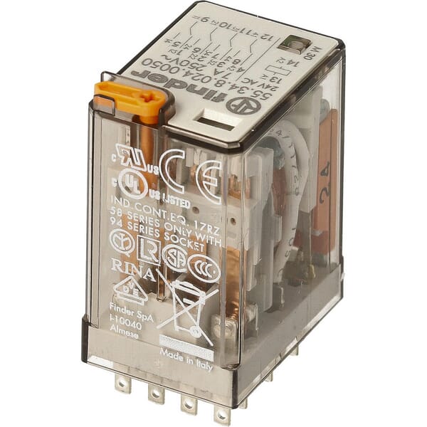 Relais 4-P 24V/AC