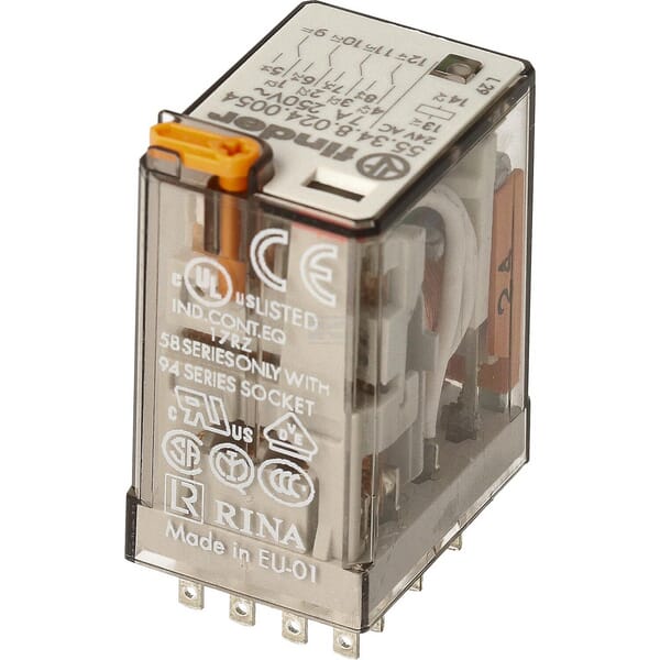 Relais 2-P 24V/AC