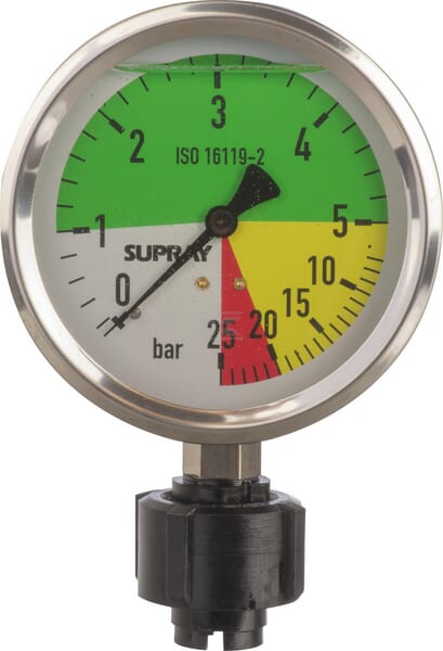 Manometer 0-5/25 bar Ø100 F34G