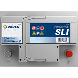 VARTA, Starterbatterie, 12V, 55Ah, 420A, 242 x 175 x 190mm Promotive SLI